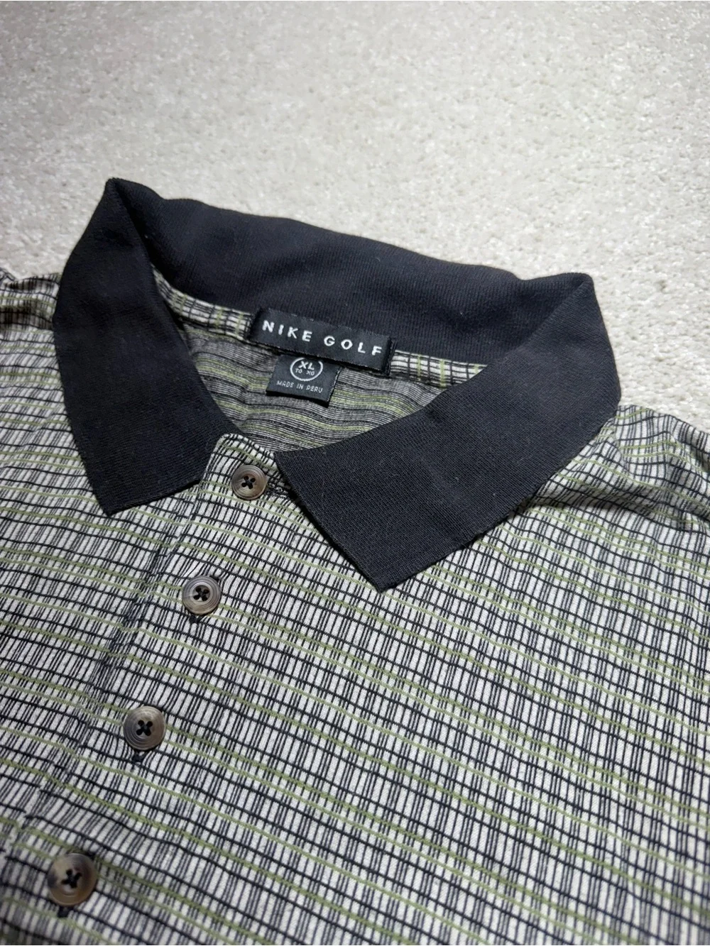 Nike golf vintage polo shirt sz xl short sleeve